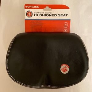 Schwinn No Pressure Bicycle Seat Ergonomic Comfort Padded Durable Bike Saddle
